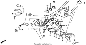 Wire Harness + C.d.i. Unit + Ignition Coil Schematic