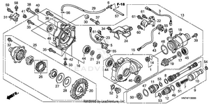 Front Final Gear Schematic