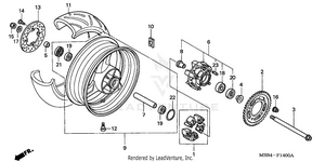 Rear Wheel Schematic