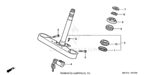 Steering Stem Schematic