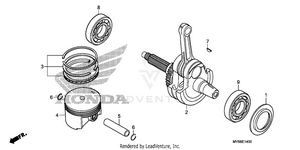 Crankshaft@piston Schematic