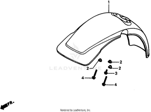 Front Fender Schematic