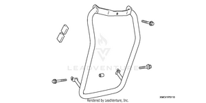 Chrome Radiator Guard Schematic