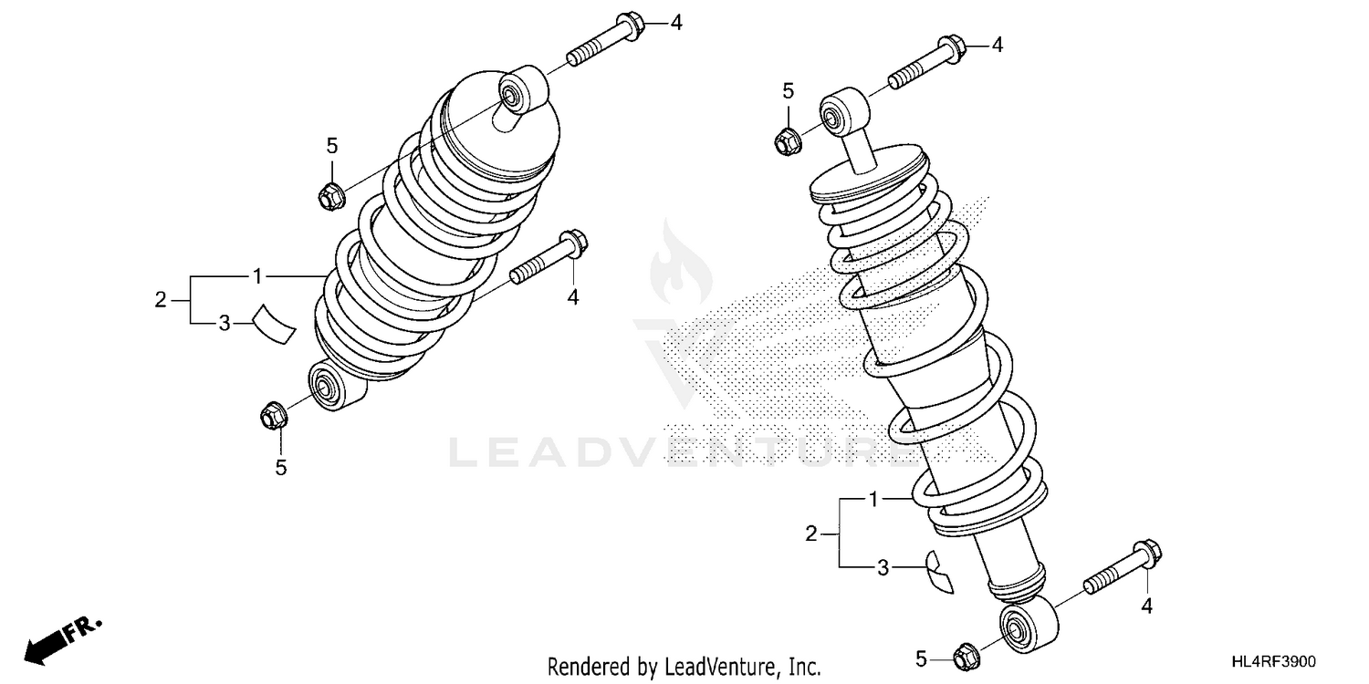 REAR SHOCK ABSORBER (1)