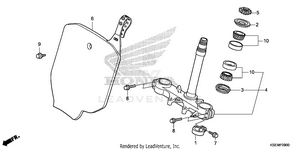 Steering Stem Schematic