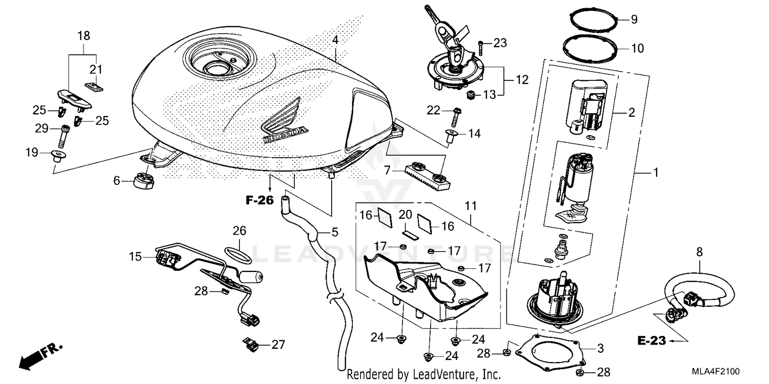 FUEL TANK@FUEL PUMP