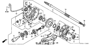 Final Driven Gear Schematic
