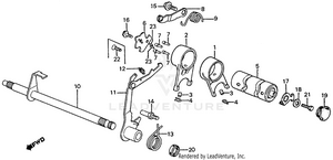 Gearshift Drum Schematic