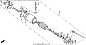 Starter Motor Schematic