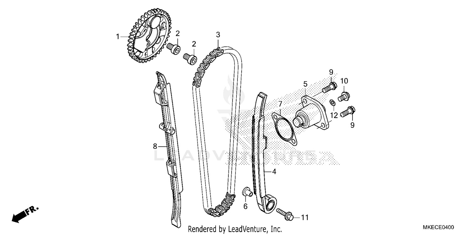 CAM CHAIN@TENSIONER