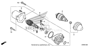 Starter Motor Schematic