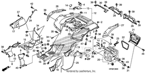 Rear Fender Schematic
