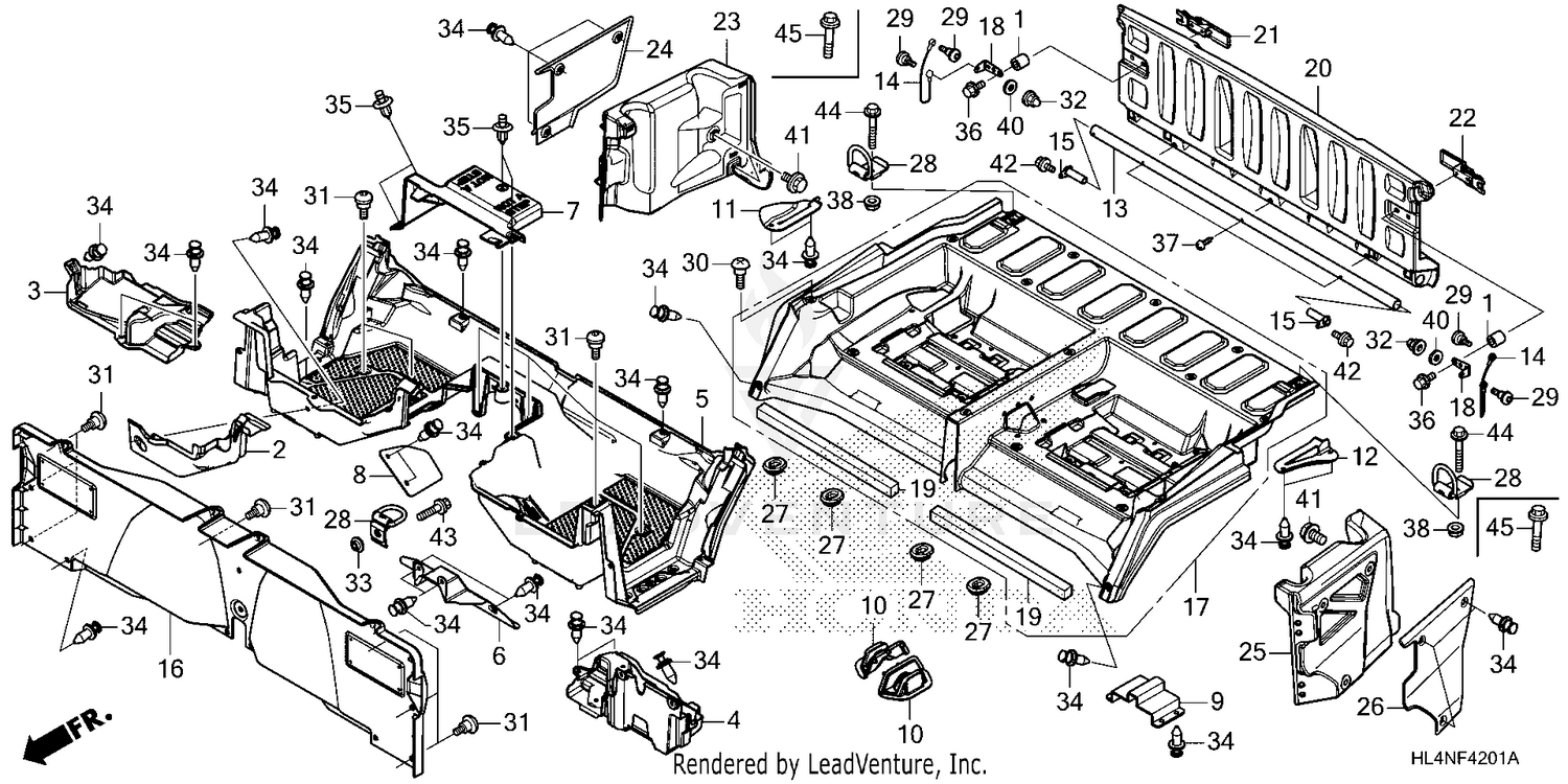 BED PLATE@REAR GATE (2)