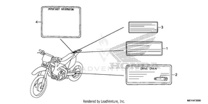 Caution Label Schematic