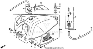 Fuel Tank 80-81 Schematic