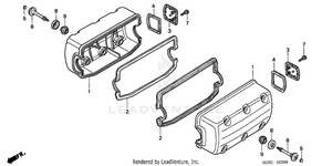 Cylinder Head Cover Schematic
