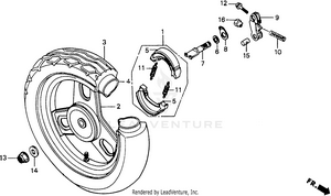 Rear Wheel Schematic