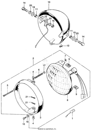 Headlight + Headlight Case Schematic