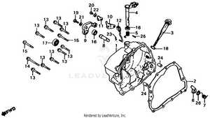 Right Crankcase Cover Schematic