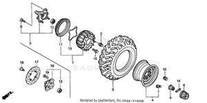 Front Wheel Schematic