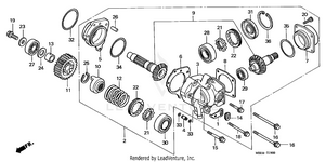 Cross Shaft Schematic