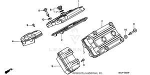 Cylinder Head Cover Schematic