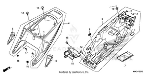 Seat Cowl Schematic