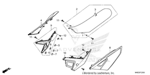 Seat@side Cover Schematic