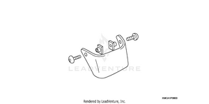 Front Fender Extension   (chrome) Schematic