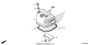 Cylinder Head Cover Schematic