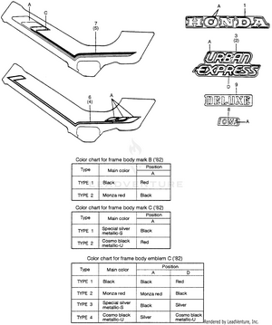 Stripes + Labels Schematic