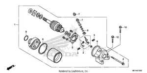 Starting Motor Schematic