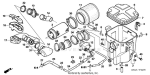 Air Cleaner Schematic