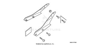 Backrest Rr. Carrier Mount Brackets Schematic