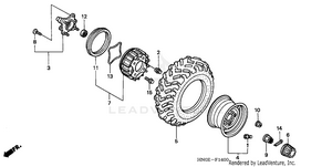 Front Wheel Schematic