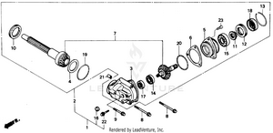 Side Gear Case Schematic
