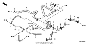 Air Injection Control Valve ('08-) Schematic