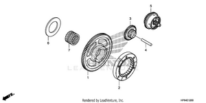 Starting Clutch Schematic