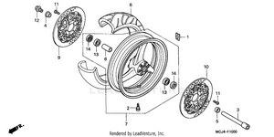 Front Wheel Schematic