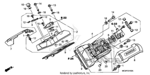 Cylinder Head Cover Schematic