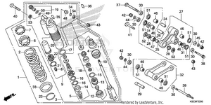 Rear Shock Absorber Schematic