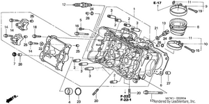 Cylinder Head (fr.) Schematic