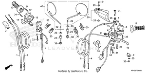 Handle Lever@switch@cable Schematic
