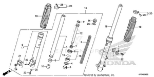 Front Fork Schematic