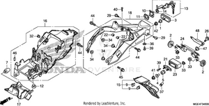 Rear Fender Schematic