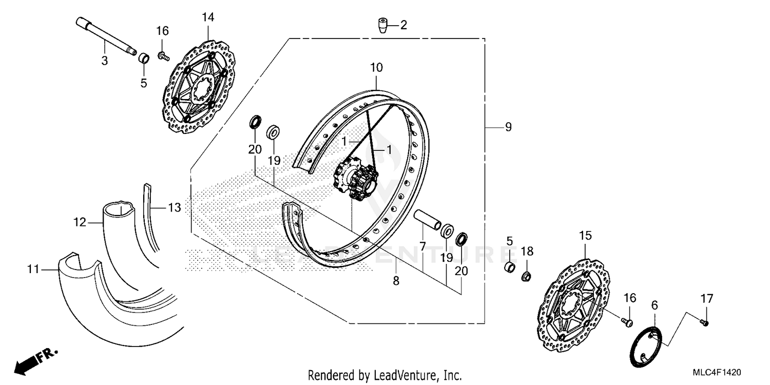 FRONT WHEEL