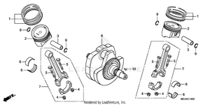 Crankshaft@piston Schematic