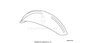 Chrome Spotlight Visors Schematic