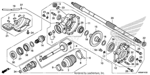 Rear Final Gear Schematic