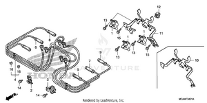Ignition Coil            (gl1800'06-) Schematic